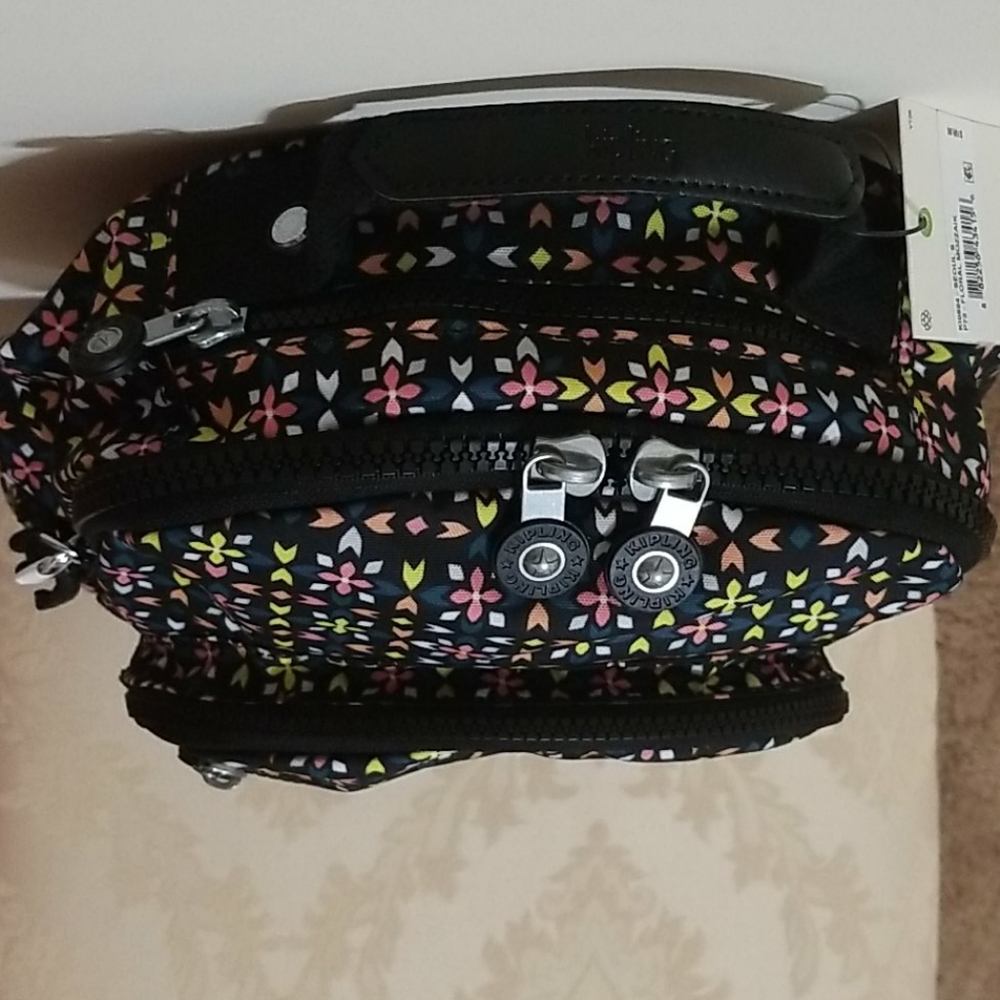 Kipling Seoul Go Small Backpack Floral Mozzaik - Picture 11 of 15
